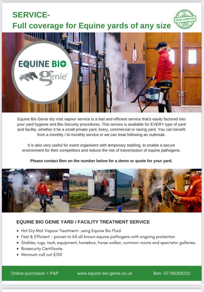 10 litre - Equine BIO Fluid Disinfectant - Ready to Use - No Dilution needed