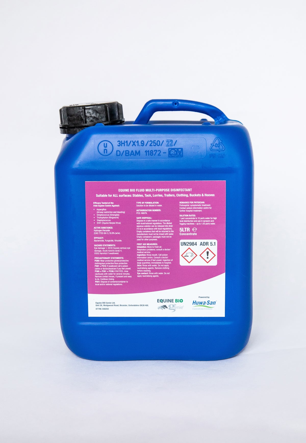 CONCENTRATE (5 Litre) - Equine Bio Fluid - dilution needed